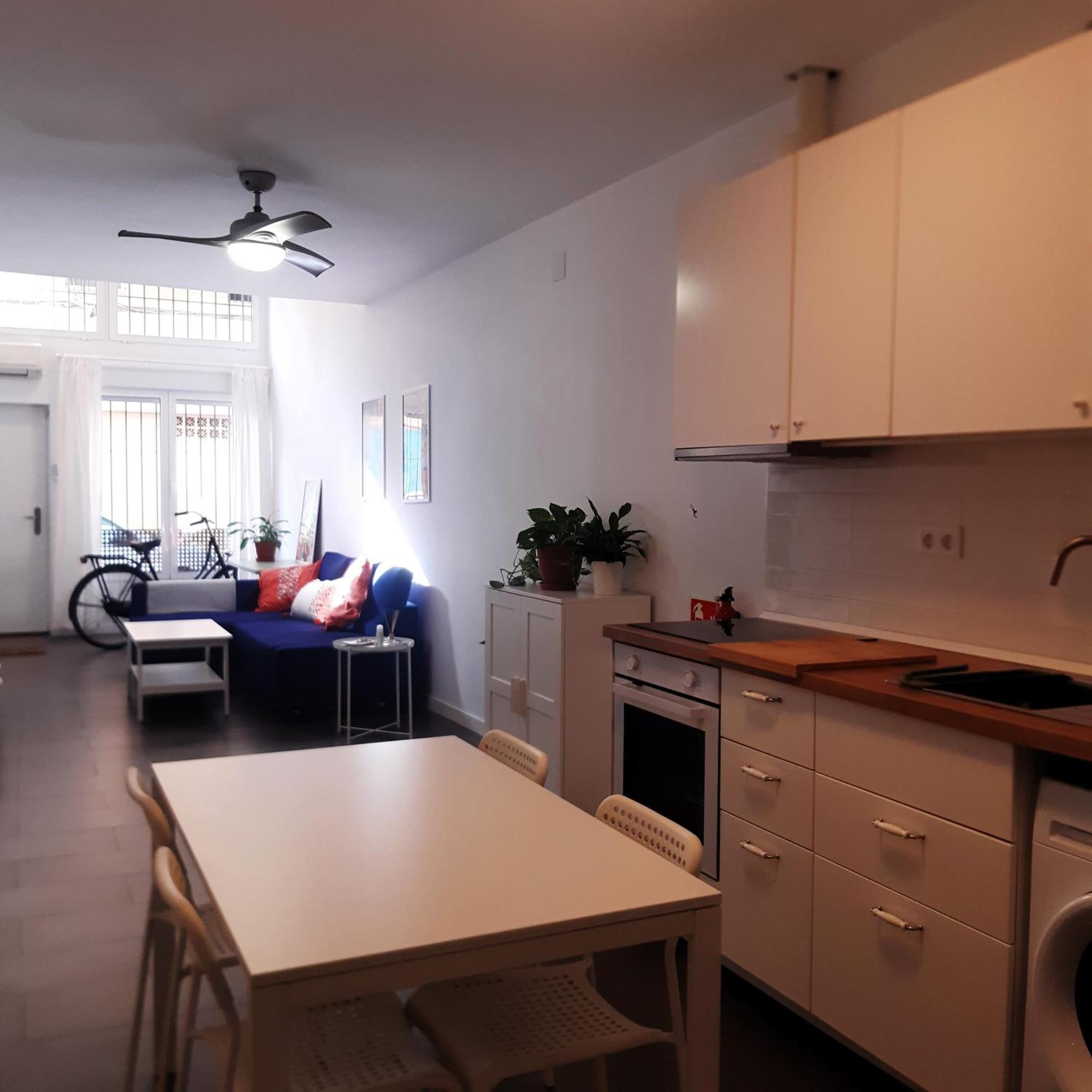 La Caramba Amplio Apartamento En La Playa Málaga Buitenkant foto