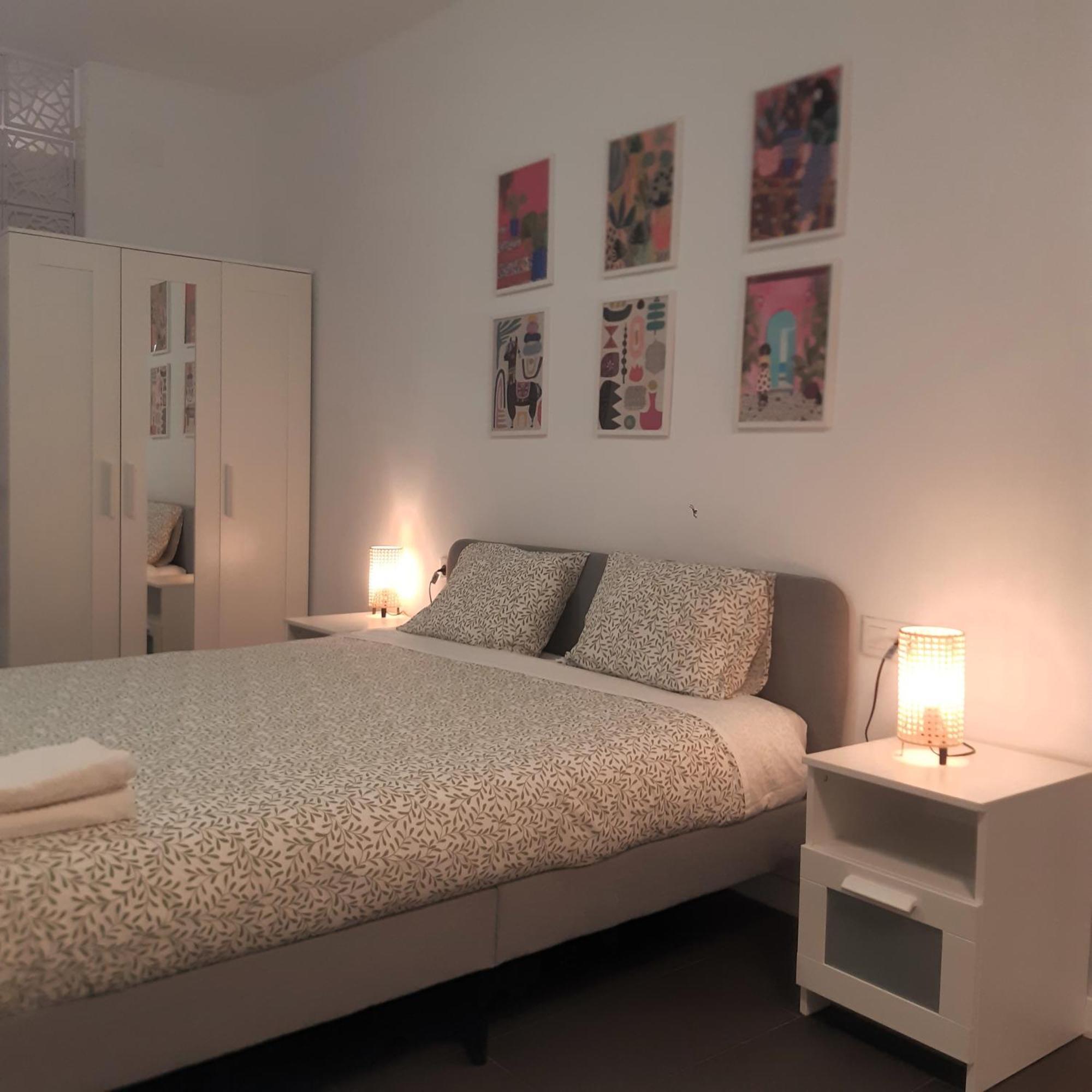 La Caramba Amplio Apartamento En La Playa Málaga Buitenkant foto